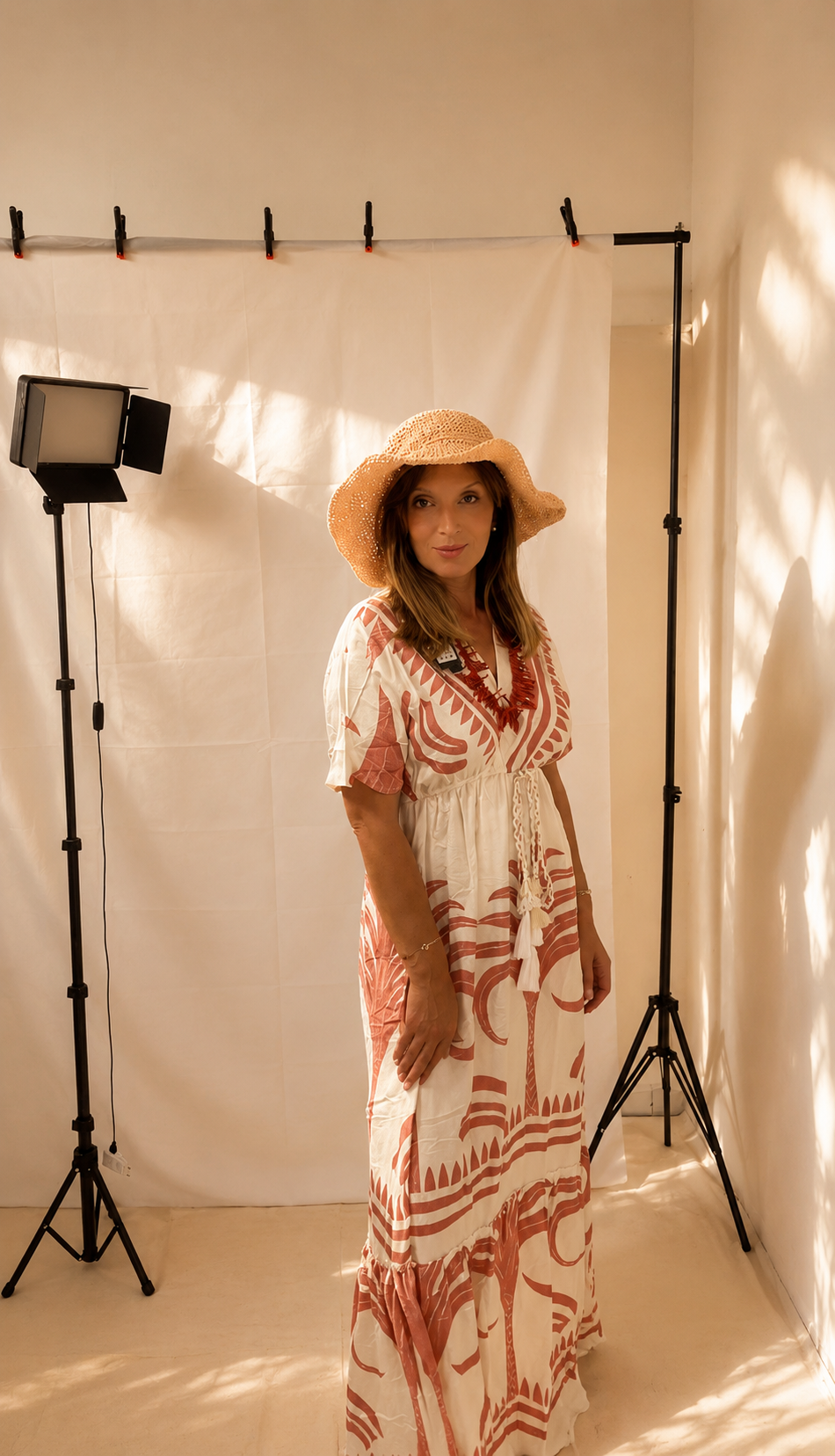 Abito flo' in cotone fresco – 5 varianti colore