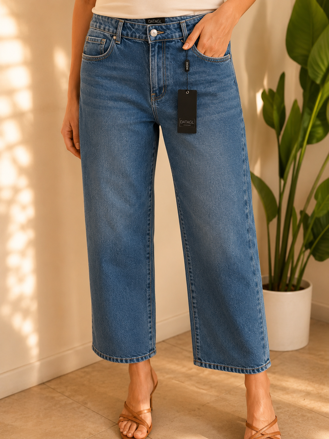 Jeans curvy donna in denim