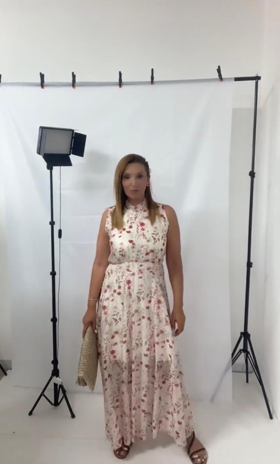 Abito Elena donna in tencel – Taglia unica
