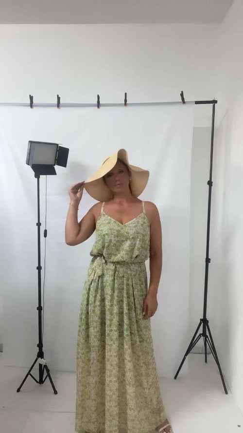 Abito Emanuela donna in chiffon floreale – Taglia L
