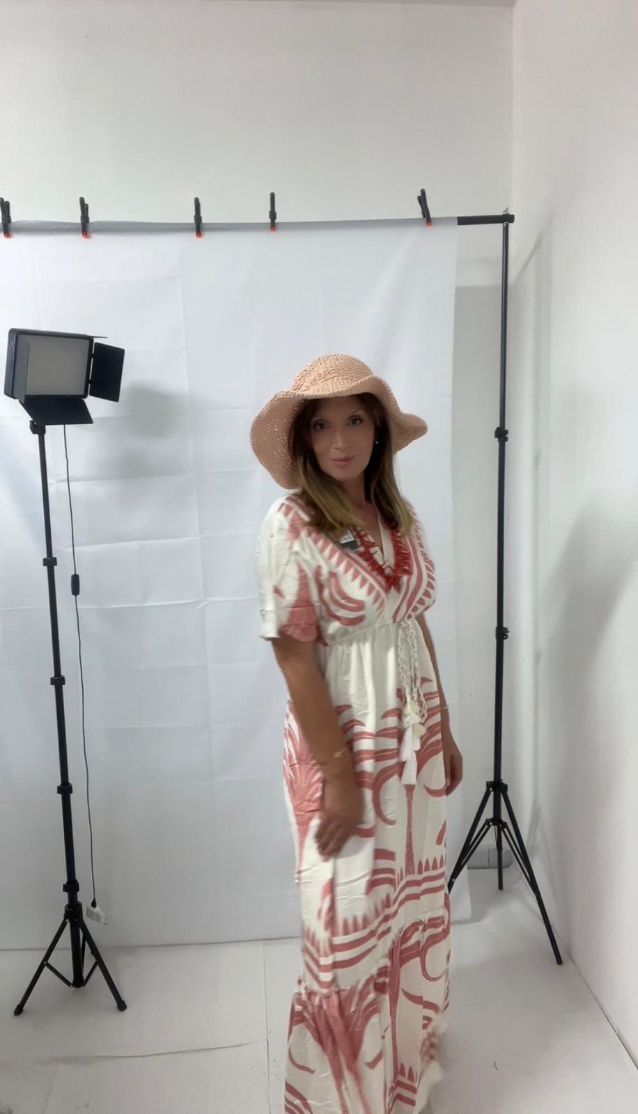 Abito flo' in cotone fresco – 5 varianti colore
