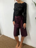 Maglia sotto giacca in pizzo