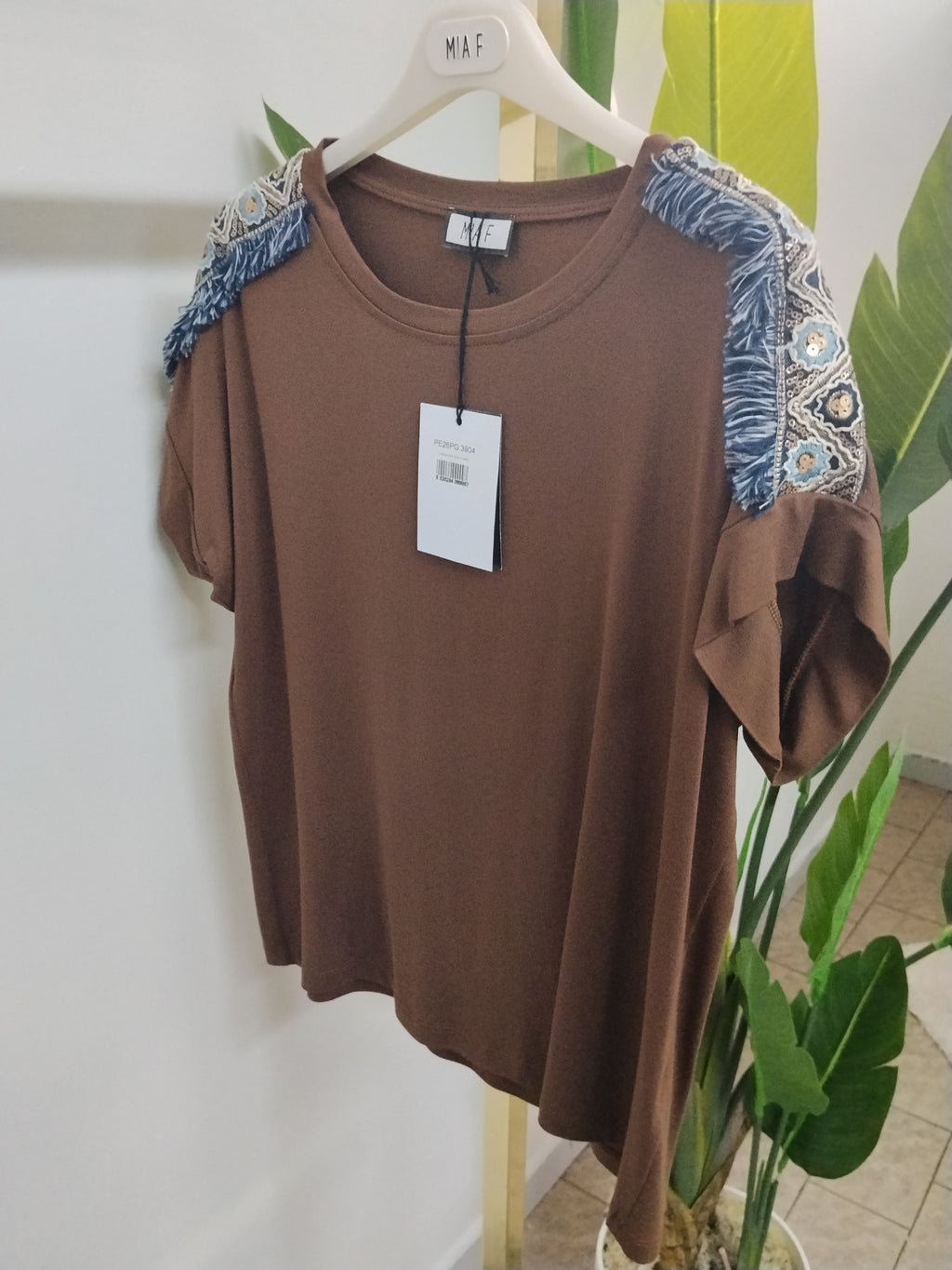 Maglia Maf in viscosa taglia unica